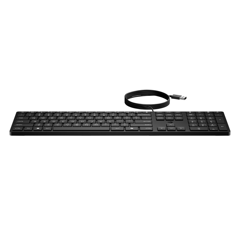 Wired Keyboards - HP 320K slimmat USB-tangentbord (Nordiskt)