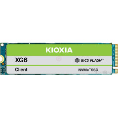 Kioxia 512 GB PCIe Gen 3 x4 M.2 2280 NVMe SSD-hårddisk (beg)