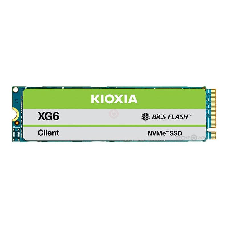 Used hard drives - Kioxia 512 GB PCIe Gen 3 x4 M.2 2280 NVMe SSD-hårddisk (beg)