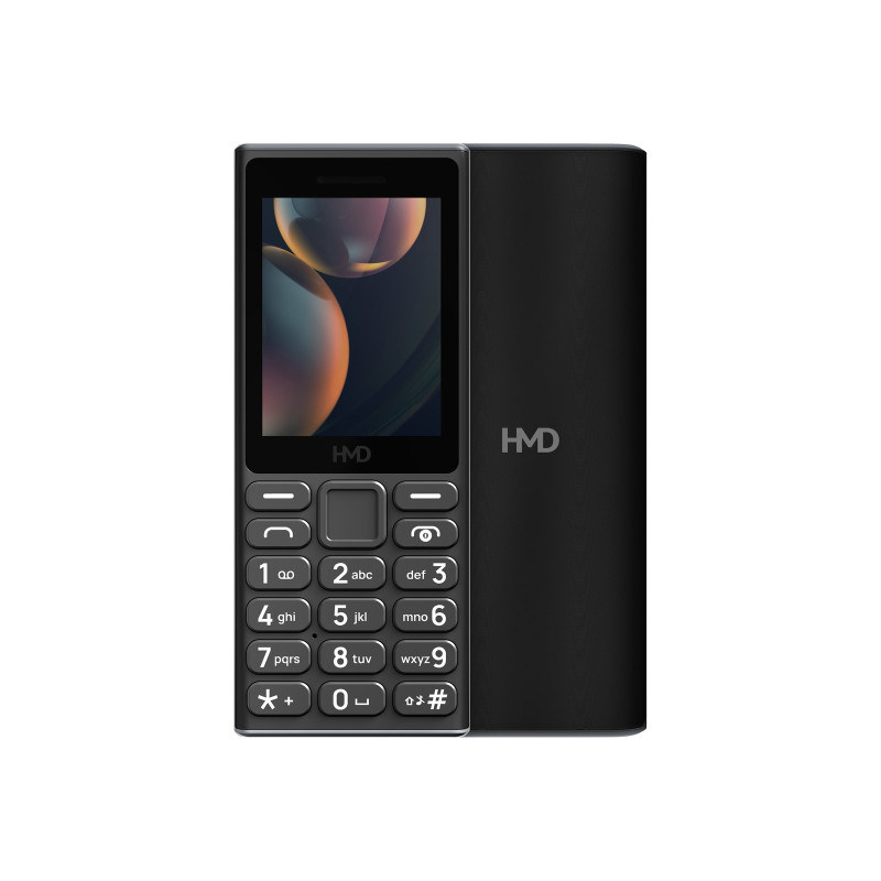 Funktionstelefon - HMD 105 4G 2.4" Dual SIM mobiltelefon (svart)