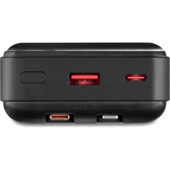 Portable Batteries - Andersson powerbank 20 000 mAh med inbyggd USB-C- och Lightning-kabel (22.5W)