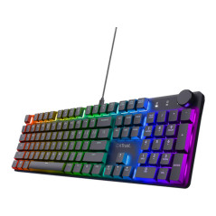 Trust GXT 866 Torix mekaniskt gamingtangentbord med RGB-bakgrundsbelysning
