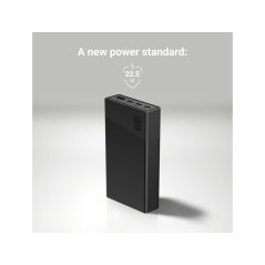 Portable Batteries - GreenCell snabbladdande 22.5W powerbank 20 000 mAh med 2x USB-C och 1x USB-A