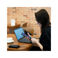 Portable Batteries - GreenCell snabbladdande 22.5W powerbank 20 000 mAh med 2x USB-C och 1x USB-A