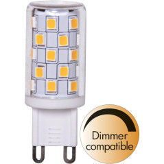 Dimbar LED-lampa sockel G9 Halo-LED 4 Watt (37 W) klart glas | Star...