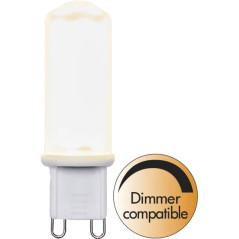 Dimbar LED-lampa sockel G9 Halo-LED 4 Watt (32 W) frostat glas | St...