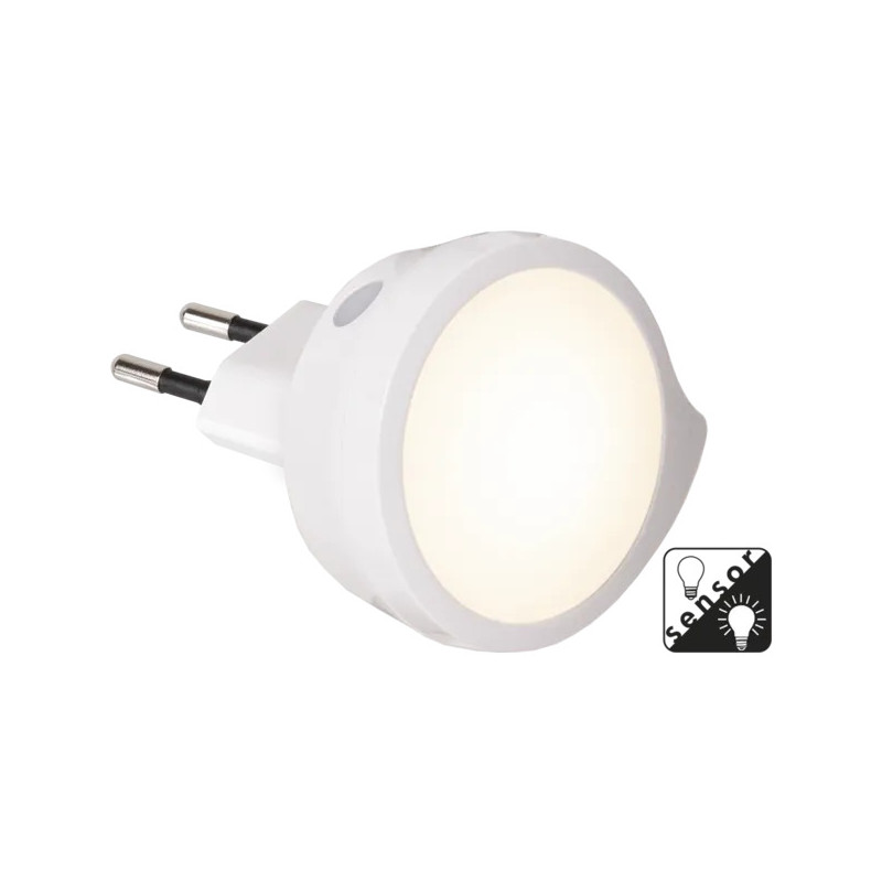 Nattlampa LED med automatisk tändning för placering i eluttaget | S... Night Lamp - Nattlampa LED med automatisk tändning för placering i eluttaget