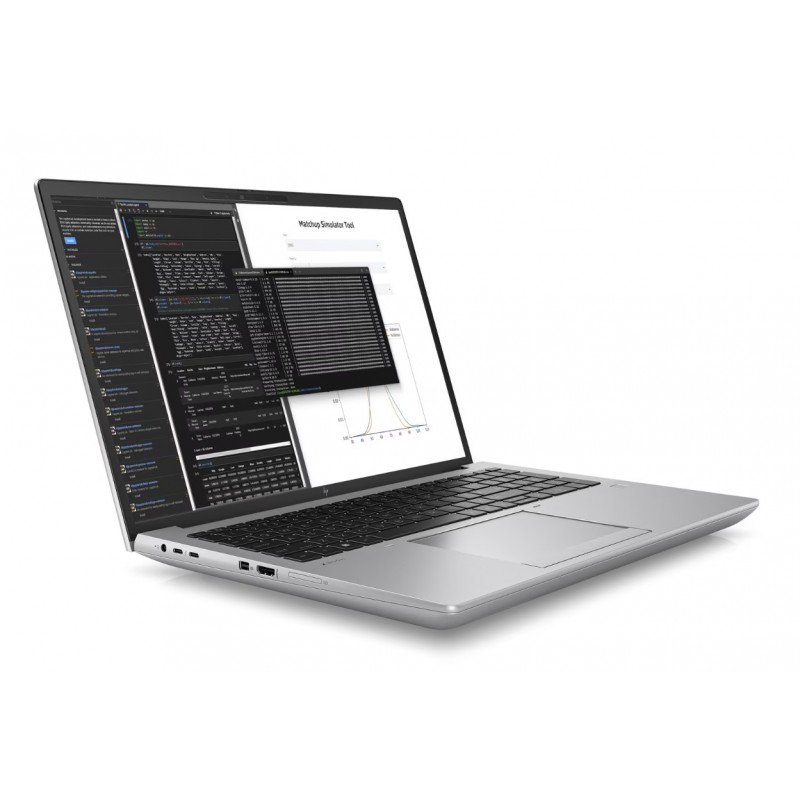 Laptop with 16 to 17 inch screen - HP ZBook Fury 16 G10 16" Full HD+ i7 (gen 13) 16GB 1TB SSD RTX 2000 Ada 8GB Win 11 Pro (beg med små märken skärm)