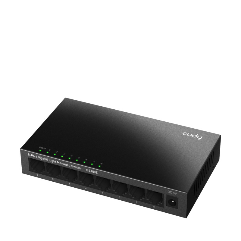 Buying a network switch - Cudy 8-portars gigabitswitch GS108E