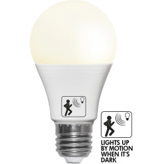LED-lampa sockel E27 4.8 Watt (40 W) med inbyggd rörelsesensor | St...