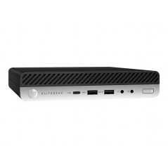 Used desktop computer - HP EliteDesk 800 G5 Mini i5 (gen 8) 8GB 256GB W11P med WiFi (beg)