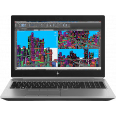 Used laptop 15" - HP ZBook 15 G6 15.6" Full HD i7 32GB 1TB SSD Quadro T2000 Win 11 Pro (beg med mura & små bucklor lock)