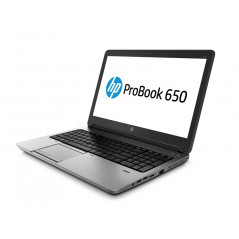 Used laptop 15" - HP ProBook 650 G2 15.6" FHD i5 6th 16GB 256GB W10P med 4G (beg med små märken skärm)