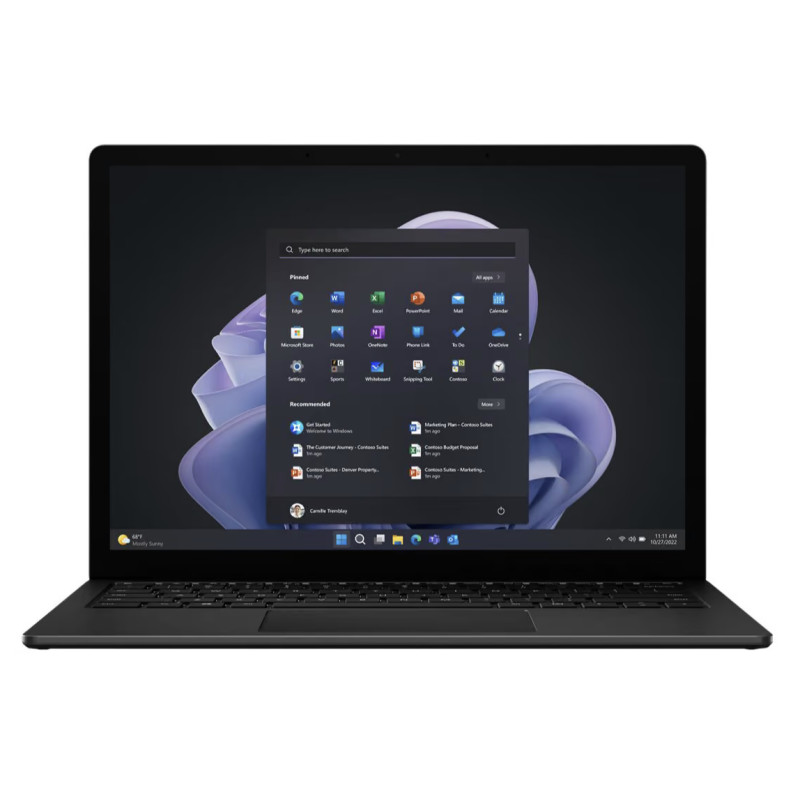 Used laptop 13" - Microsoft Surface Laptop 5 15" Touch i7 12th 32GB 1TB W11P Black (beg)