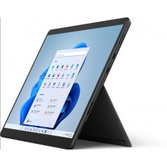 Microsoft Surface Pro 8 13" i7 11th 16GB 256GB W11P med tangentbord, Black (beg med små bucklor)