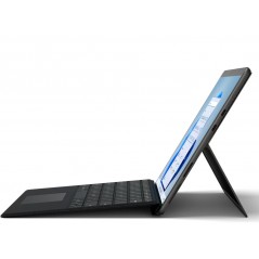 Used laptop 13" - Microsoft Surface Pro 8 13" i7 11th 16GB 256GB W11P med tangentbord, Black (beg med små bucklor)
