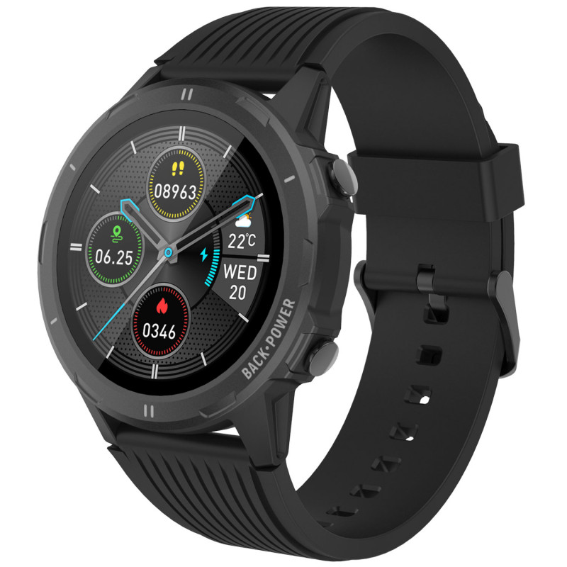 Smartwatch - Denver IPS Smartwatch med fitnessfunktioner och hjärtfrekvens-sensor (fyndvara)