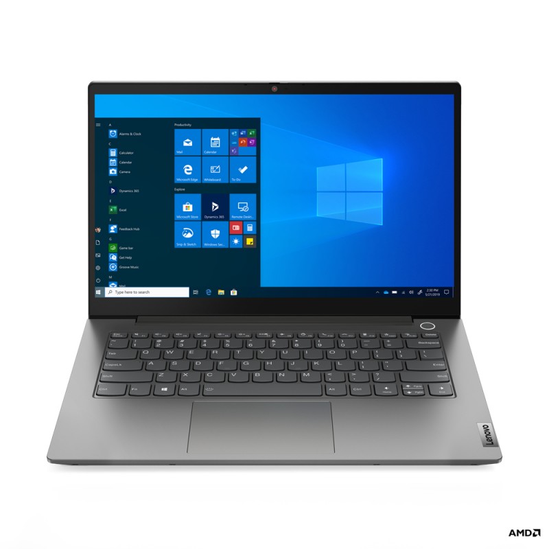 Used laptop 14" - Lenovo ThinkBook 14 G3 ACL 14" FHD Ryzen 5 16GB 256GB W11P (beg med små skuggor lock, små bucklor)