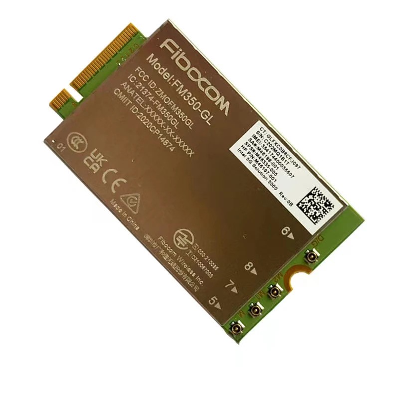 Other Components - Fibocom FM350-GL FRU 5W11H85409 5G-modem WWAN-kort till Lenovo ThinkPad X13, T14s, X1 m.fl.