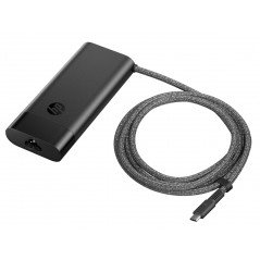 USB-C Chargers - HP Original 100W USB-C datorladdare med strömkabel (beg)