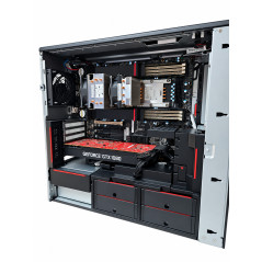 Used desktop computer - Lenovo ThinkStation P720 2x Xeon 6246 64GB ECC 512GB GTX 1080 W11P (beg)