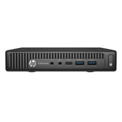 Used desktop computer - HP EliteDesk 800 G2 Mini i5 (gen 6) 8GB 128GB W10P (beg)