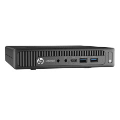 Used desktop computer - HP EliteDesk 800 G2 Mini i5 (gen 6) 8GB 128GB W10P (beg)