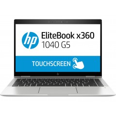HP EliteBook x360 1040 G5 14" Touch i5 8GB 256GB W11P med Sure View (beg med små bucklor)