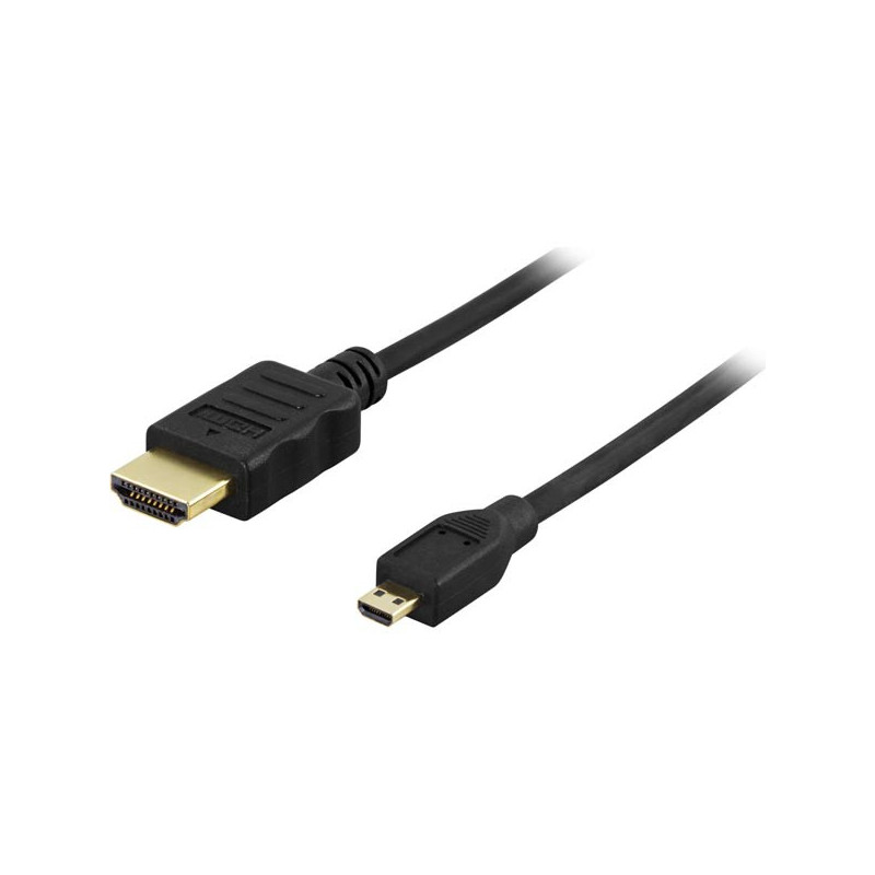 MicroHDMI till HDMI-kabel Screen Cables & Screen Adapters - MicroHDMI till HDMI-kabel