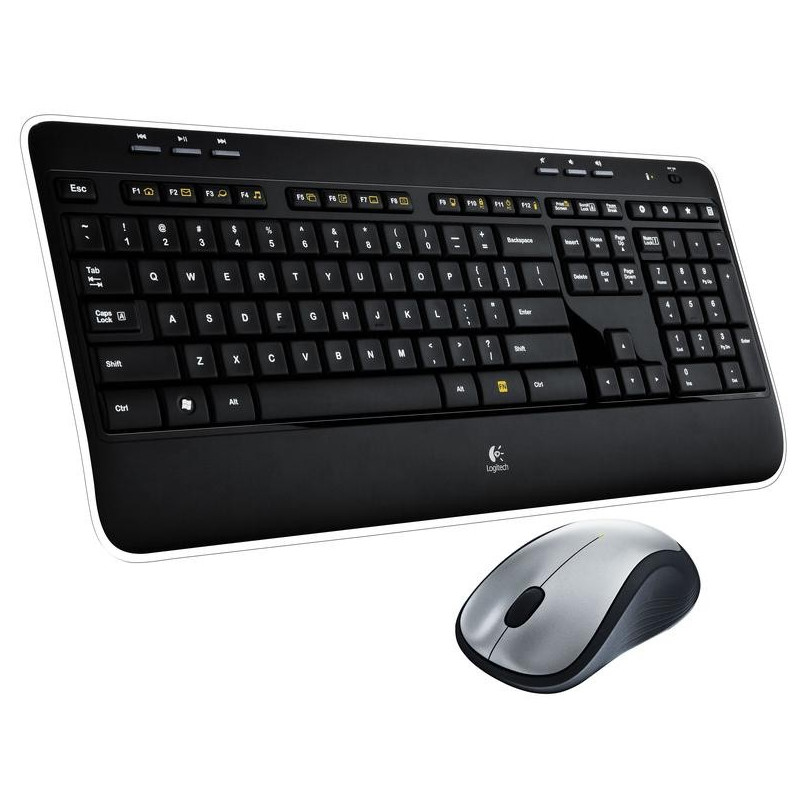 Wireless Keyboards - Logitech langaton näppäimistö ja hiiri