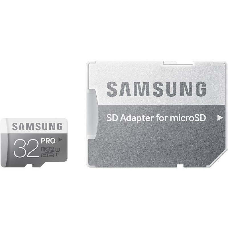 Memorycard - Samsung minneskort microSDHC + SDHC 32GB (Class 10 UHS-I)