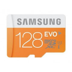 Samsung muistikortit microSDXC + 128GB SDXC (luokka 10 UHS-I)