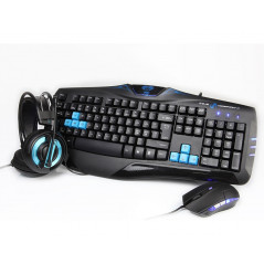 Gaming Keyboard - E-Blue Cobra Tarkennettu Gaming Set