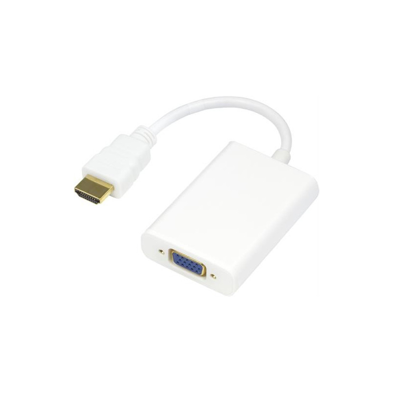 Screen Cables & Screen Adapters - HDMI till VGA-adapter