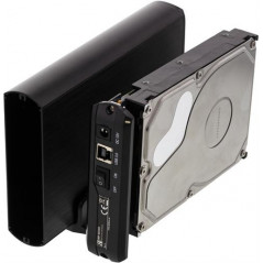 Cabinets for Hard drives - USB 3.0-kabinett för intern 3.5" SATA-hårddisk