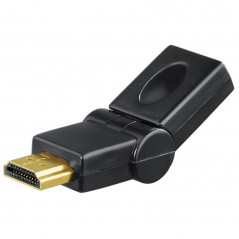 Screen Cables & Screen Adapters - Vinklad HDMI-adapter från HAMA