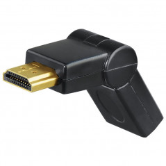 Screen Cables & Screen Adapters - Vinklad HDMI-adapter från HAMA