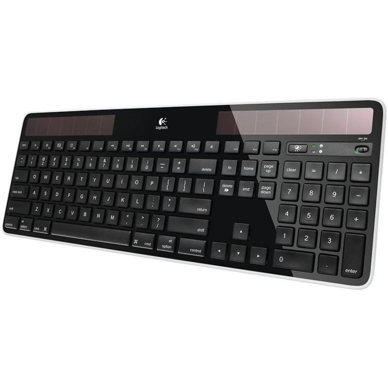 Wireless Keyboards - Logitech K750 trådlöst solcellsdrivet tangentbord