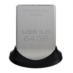 USB-memories - SanDisk Ultra Fit USB3.0 64GB USB-minne