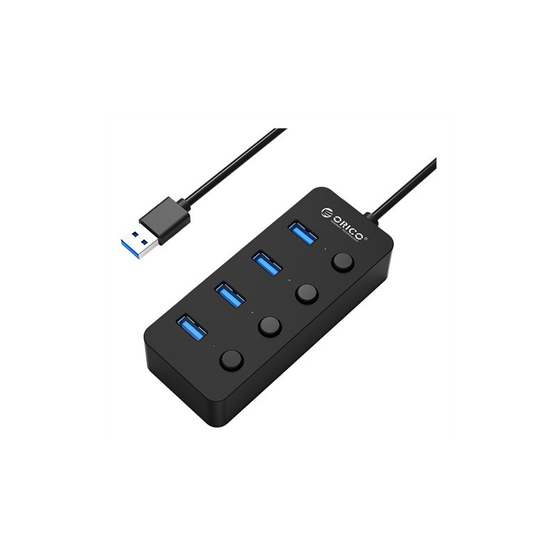 USB cable and USB hub - USB 3.0-hubb med 4 portar Orico