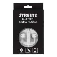 Earphones - Streetz bluetooth in-ear headset