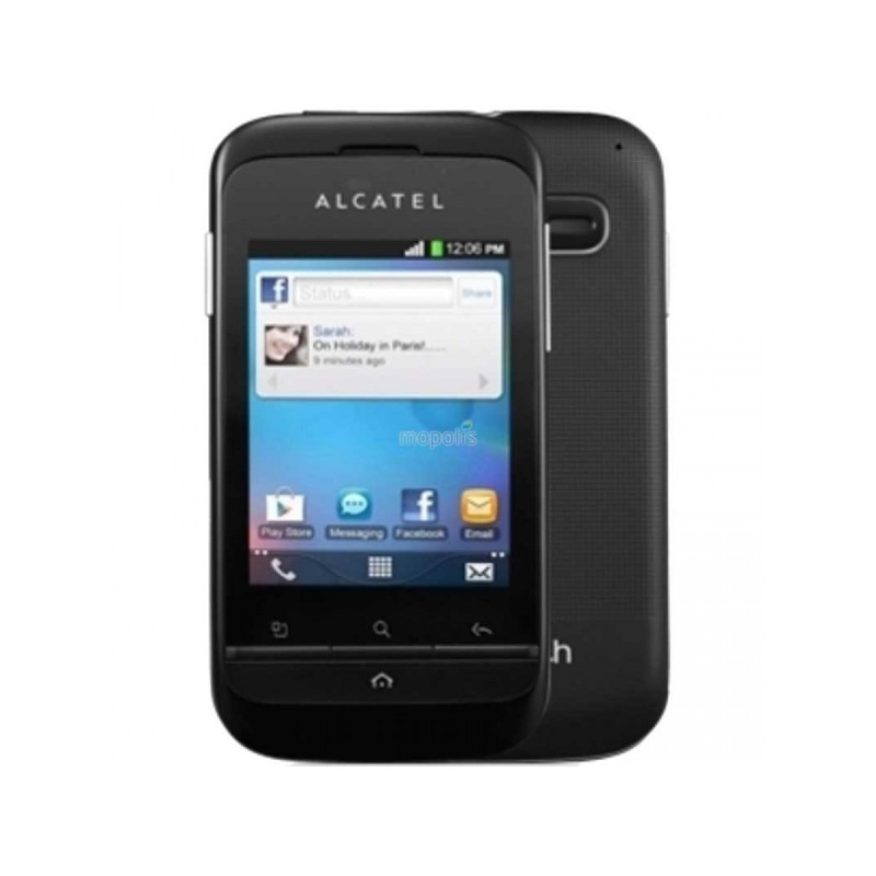 Cheap smartphones - Alcatel 903D Dual-SIM black