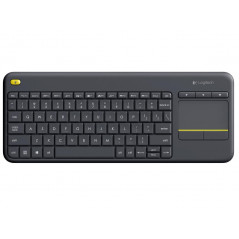 Logitech K400 Plus trådlöst mediatangentbord