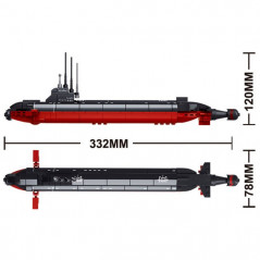 LEGO - Klossar Stridsubåt B0391