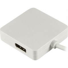 MiniDisplayPort till DP/DVI/HDMI-adapter med ljud