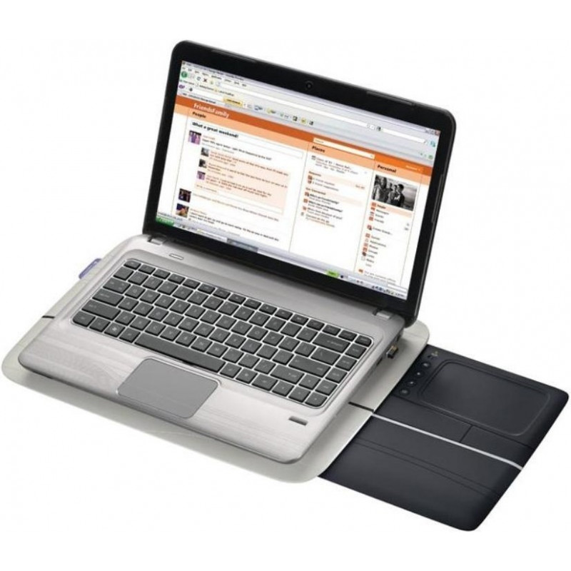 Cooling Pad & Cooling Fan - Logitech kylplatta med inbyggd touchpad