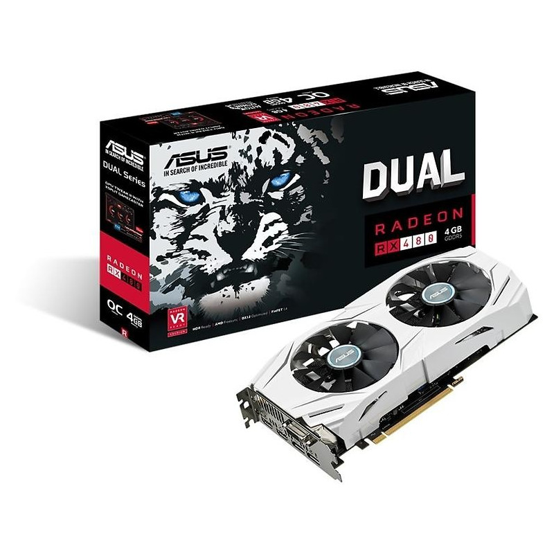 Components - Asus Radeon RX 480 Dual OC 2xHDMI 2xDP 4GB