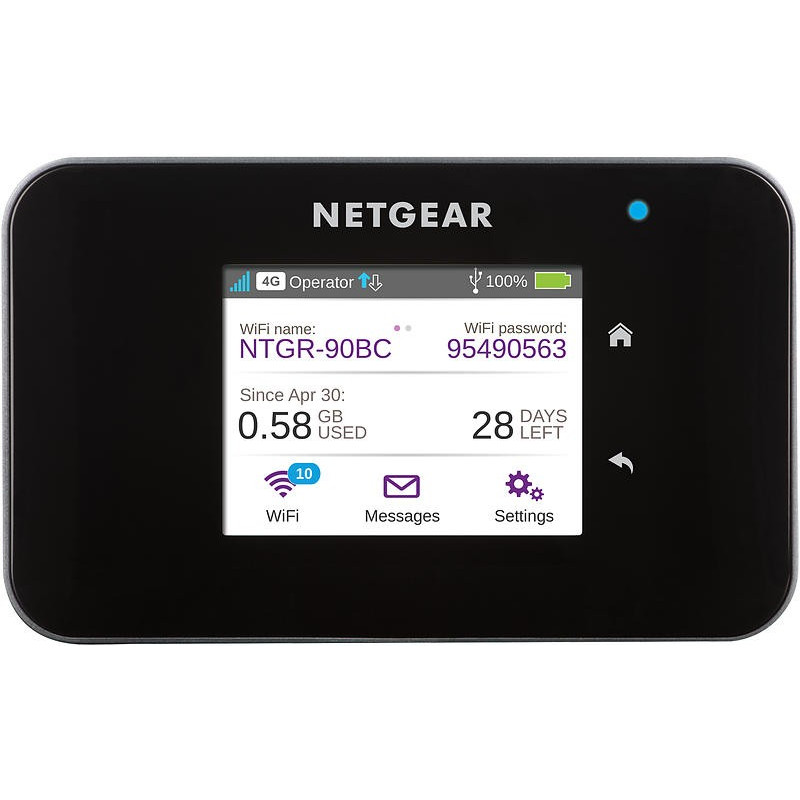 Wireless router - Netgear AirCard 810 portabel trådlös 4G-router