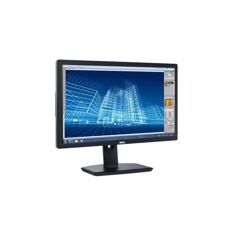 Used computer monitors - Dell 27" U2713H LED-skärm med IPS-panel (beg)