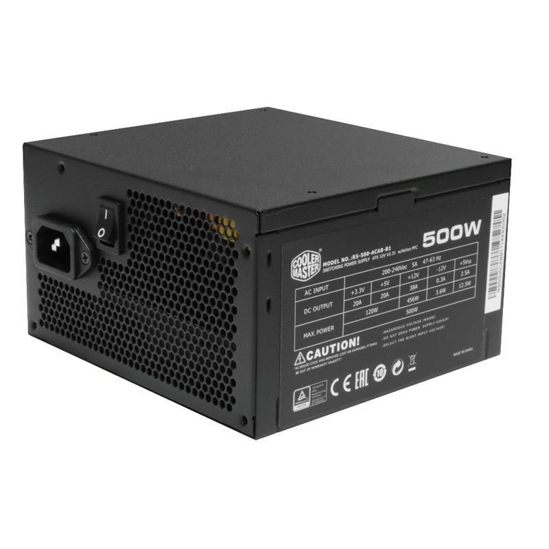 Components - Cooler Master B500 v2 500W nätaggregat